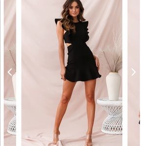 Selfie Leslie Black Dress - NEW